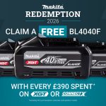 Makita launches limited time XGT® battery redemption