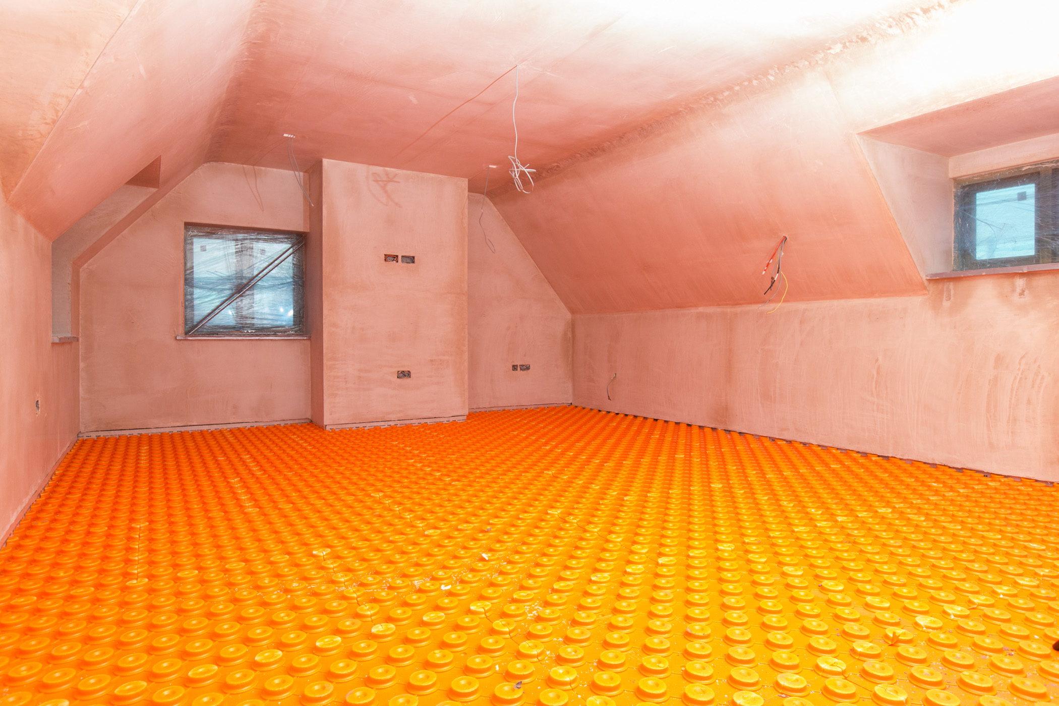 Underfloor Heating System From SchlUter For Major Self build Project 