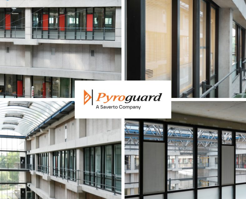 A clear hospital upgrade with Pyroguard’s fire safety glass