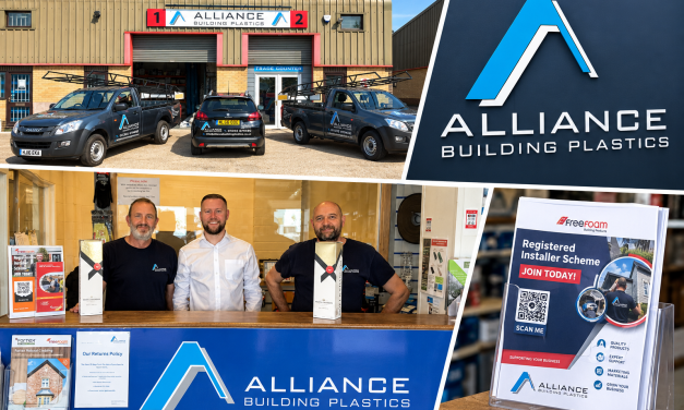 20-year partnership with Alliance Building Plastics celebrated by Freefoam
