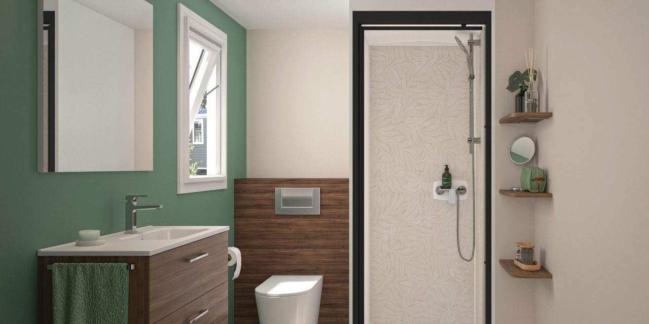 New Artemis shower cubicle from Kinedo for compact spaces