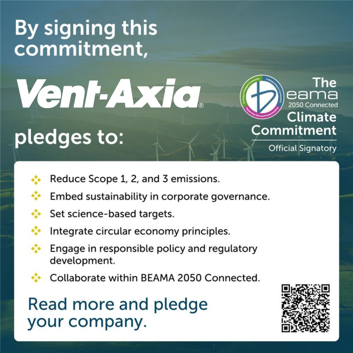 Beama Vent-Axia Backs BEAMA’s 2050 Connected Climate Commitment - Buildingtalk