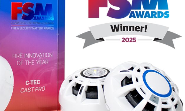 CAST-PRO from C-TEC wins Fire Innovation of the Year Award