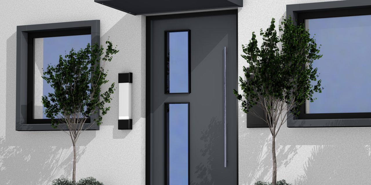 Skyline Architectural Door Canopies from Alumasc: An installer’s dream