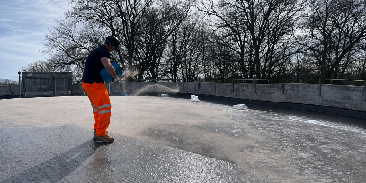 Newton: Waterproofing an Existing Concrete Flat Roof in Surrey
