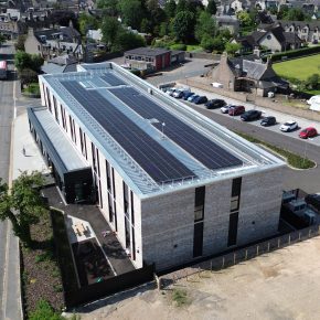 EJOT UK provides fully tested standing seam fastening solution for Aberdeenshire’s new ‘civic hub’
