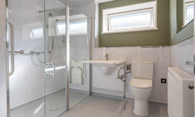 Freefoam Geo-panel® ‘Best Option’ for Adapted Home Bathrooms