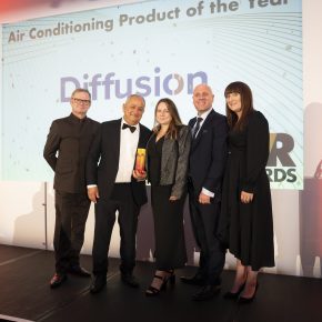 Diffusion’s New Modular Highline 275 Fan Coil Range Wins at HVR Awards