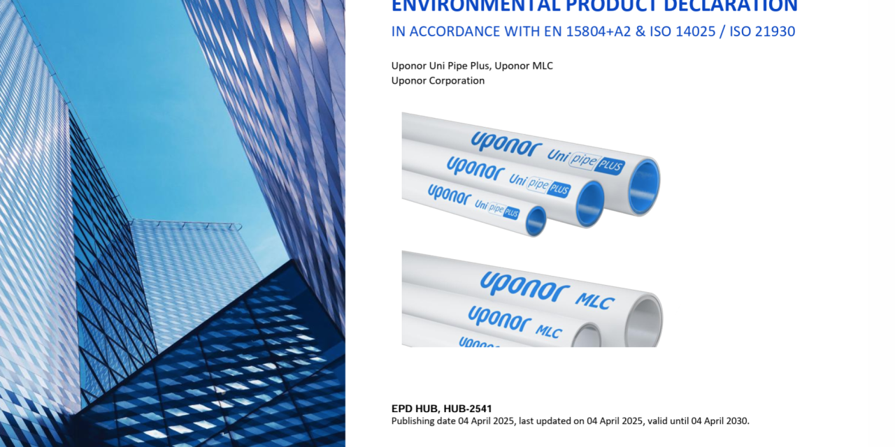 Georg Fischer (GF): What is an EPD and how can I use it effectively?