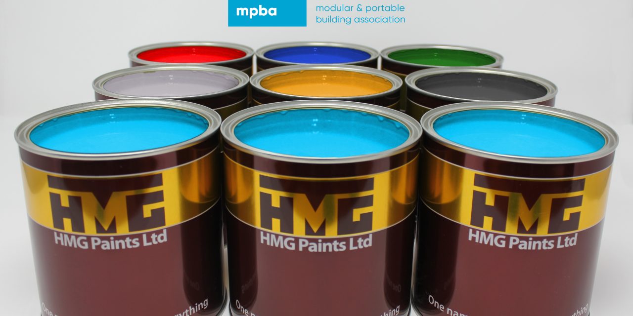 HMG Paints has Modular and Portable Building members covered