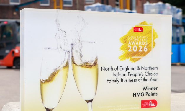 HMG Paints wins People’s Choice Award at Family Business United Awards 2026 