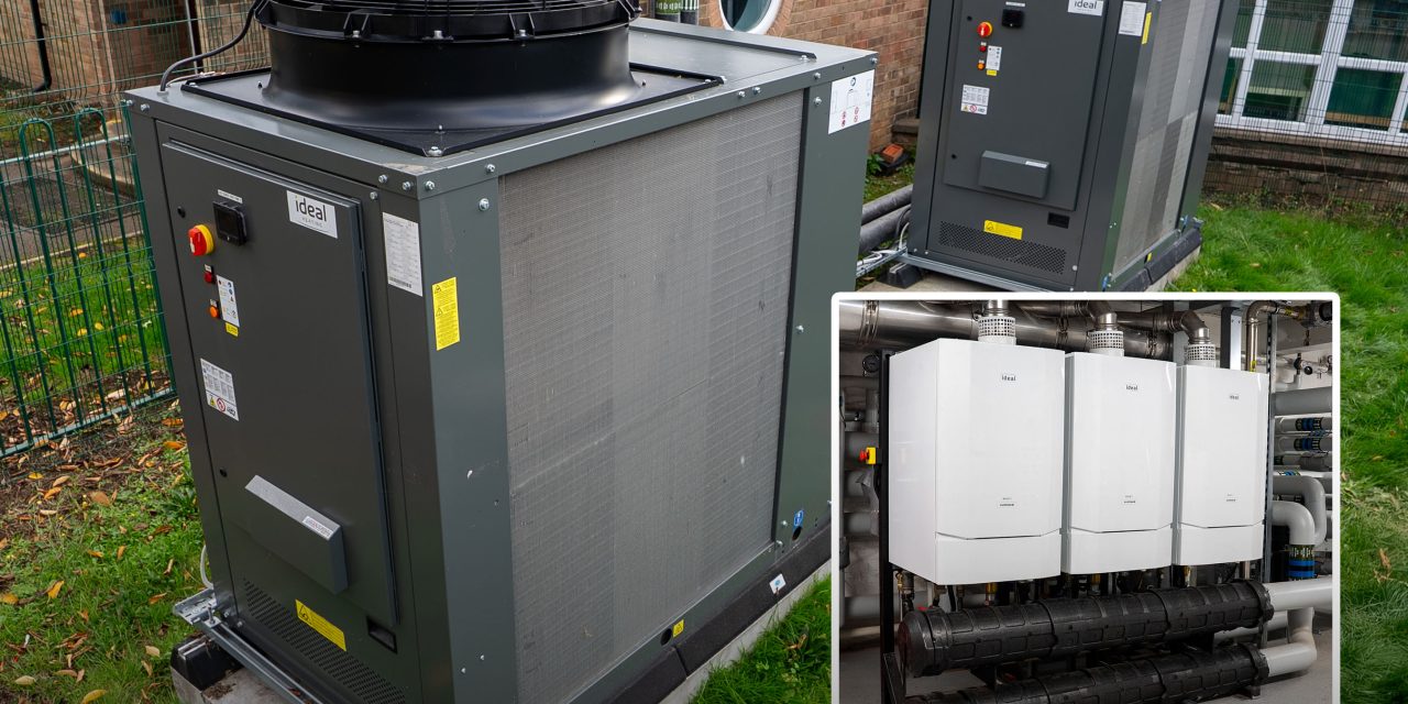 Comfort improved by Ideal Commercial Heating hybrid system at primary school
