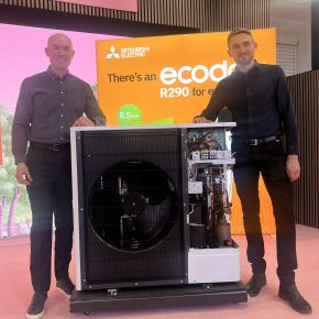 Mitsubishi Electric announces transition from Ecodan R32 to the new extended range of Ecodan R290 heat pumps