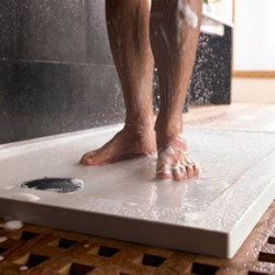 Flight Safe anti-slip shower trays