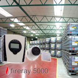 Fireray 5000 beam smoke detectors