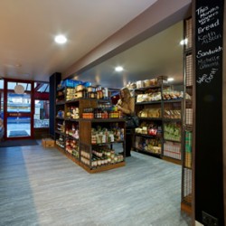 Expona vinyl flooring for Barbakan Delicatessen