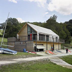 Schlüter-KERDI-BOARD specified for Llandegfedd Visitor Centre and Water Sports Centre