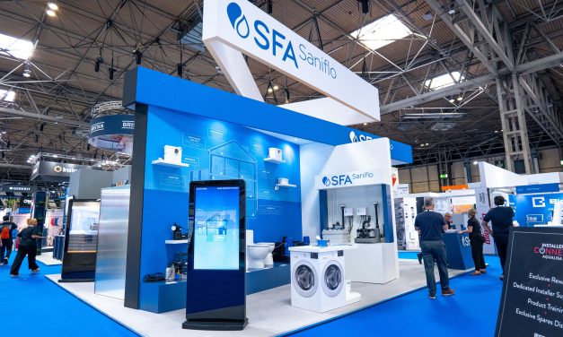 Visit the SFA Saniflo and Kinedo stand at the NEC