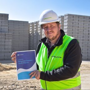 Lignacite Makes History At This Year’s Recycle Week