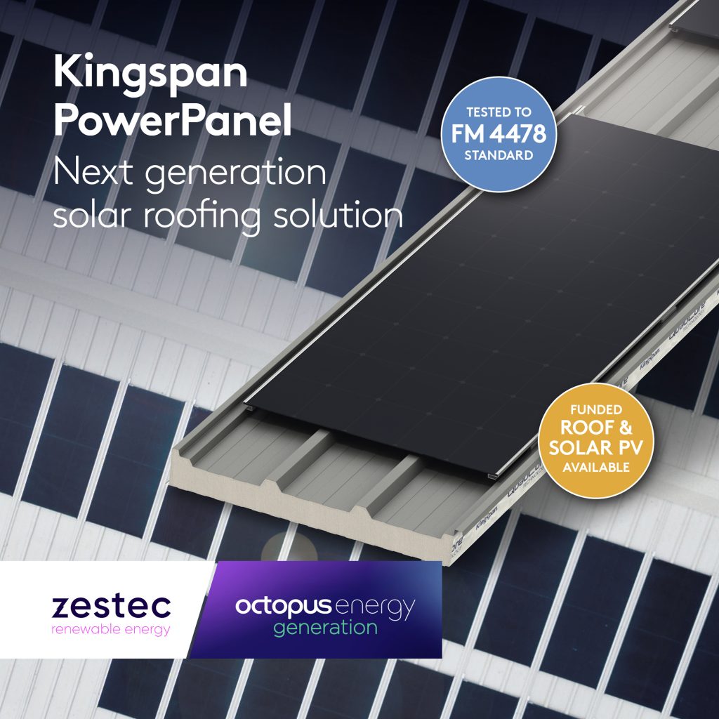 Kingspan and Zestec launch innovative solar roofing solution 1 Kingspan Zestec