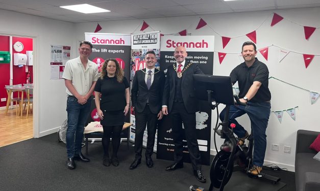 Stannah colleagues raise more than £20,000 for 12 UK charities in nationwide cycling challenge