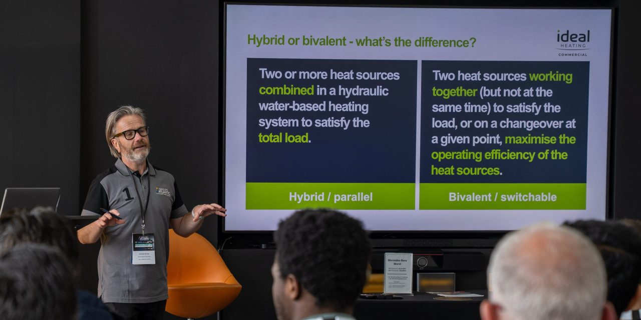 New Ideal Commercial Heating CPD explores practical pathway to low carbon hybrid heating systems