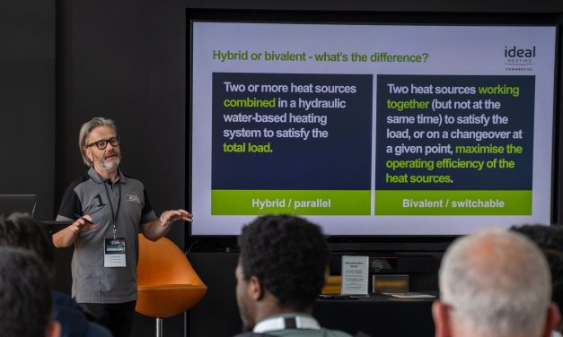 New Ideal Commercial Heating CPD explores practical pathway to low carbon hybrid heating systems