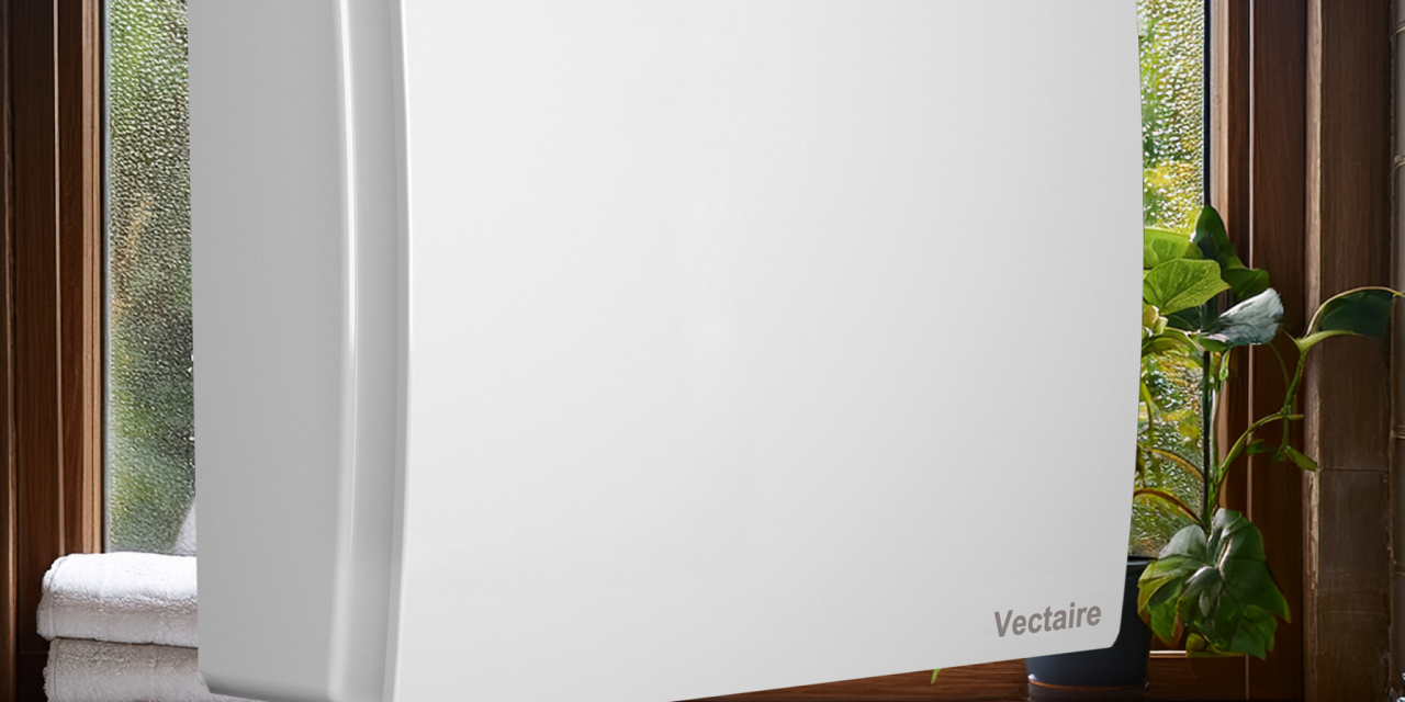 Vectaire keeps wet rooms free of condensation, odours and mould with new addition