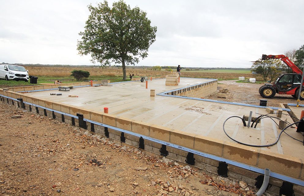 Impressive Marmox Thermoblocks insulate Tudor reconstruction