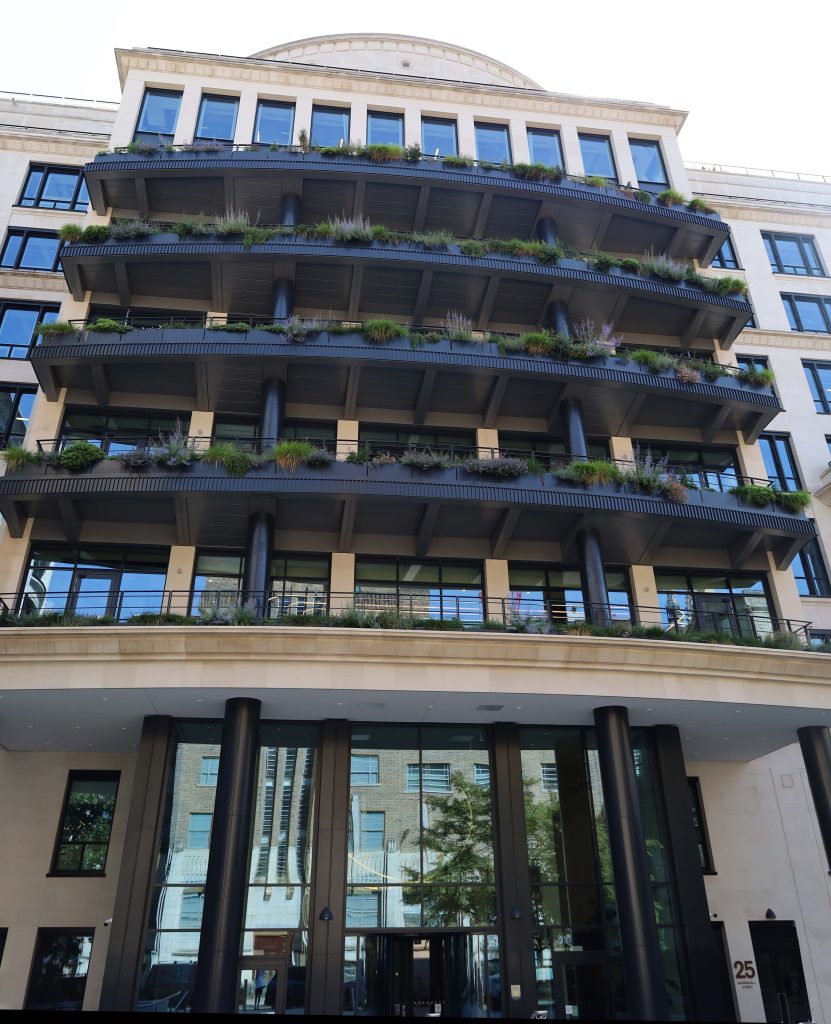 AWMS: Bespoke Alumasc Skyline Installation at Woolgate Exchange 2 AWMS Skyline