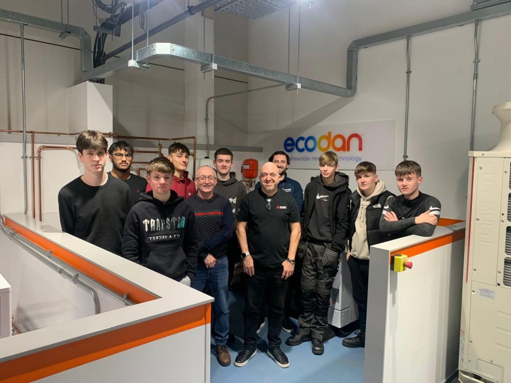 West Lothian College and Mitsubishi Electric Team Up to Train Future Green Energy Experts 1 Mitsubishi Electric