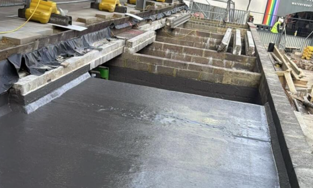 Newton Waterproofing at Gunwharf Quays, Portsmouth