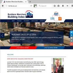 Builders Merchant Building Index (BMBI) website