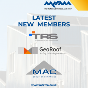 MCRMA membership expands with trio of roofing and cladding contractors