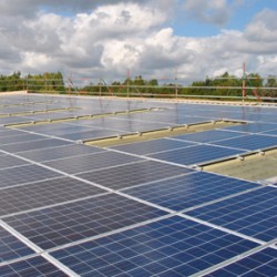 Wetherby Building Systems HQ solar panel installation