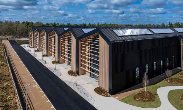 EJOT CROSSFIX provides ready-made fixing solution for timber-clad overhanging gable